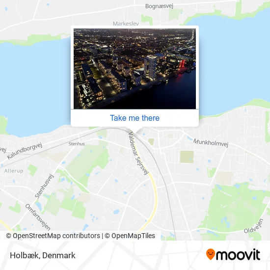 Holbæk map