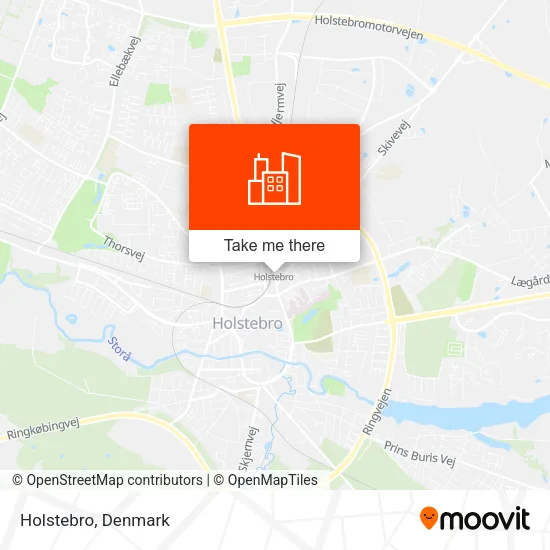 Holstebro map