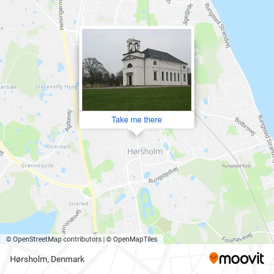 Hørsholm map