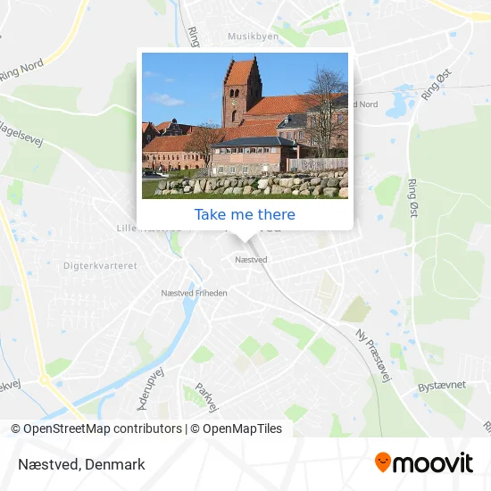 Næstved map