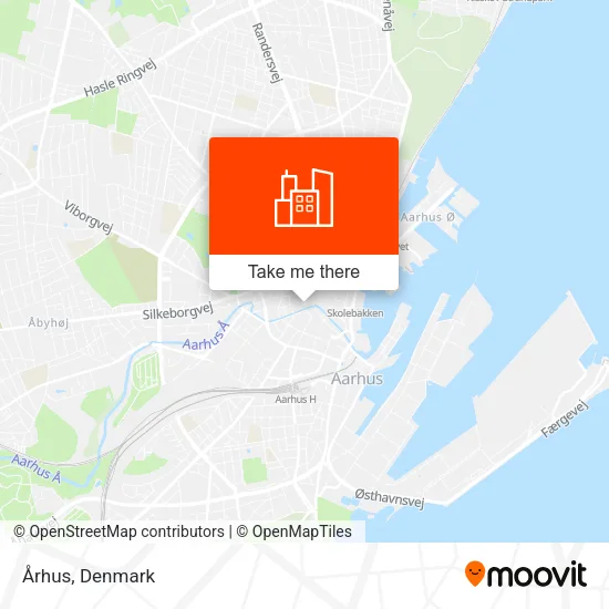 Århus map