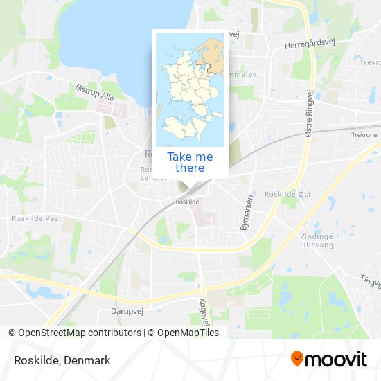 Roskilde map