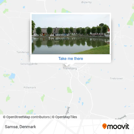 Samsø map