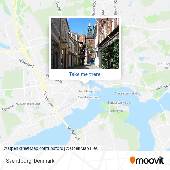 Svendborg map