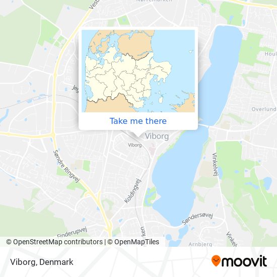 Viborg map