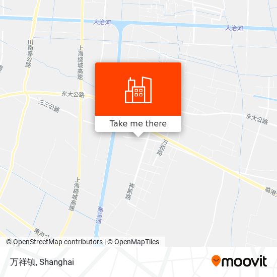 万祥镇 map