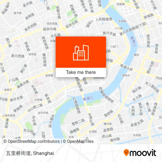五里桥街道 map