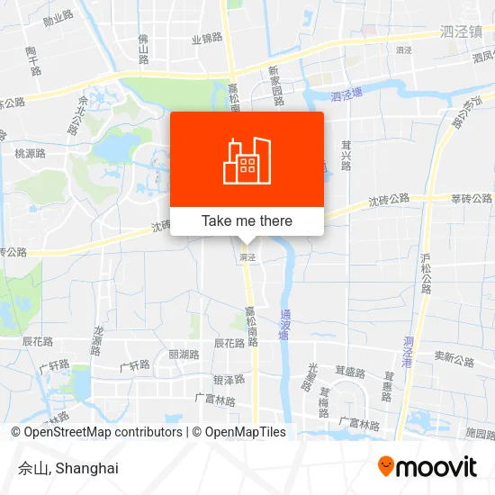 佘山 map