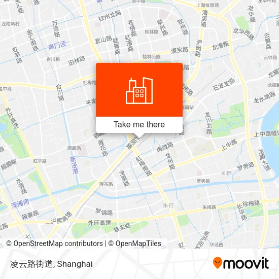 凌云路街道 map