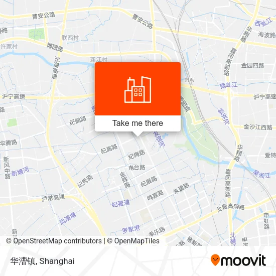 华漕镇 map