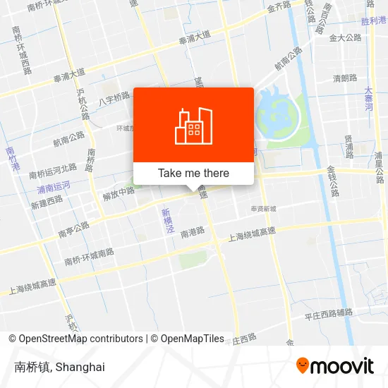 南桥镇 map