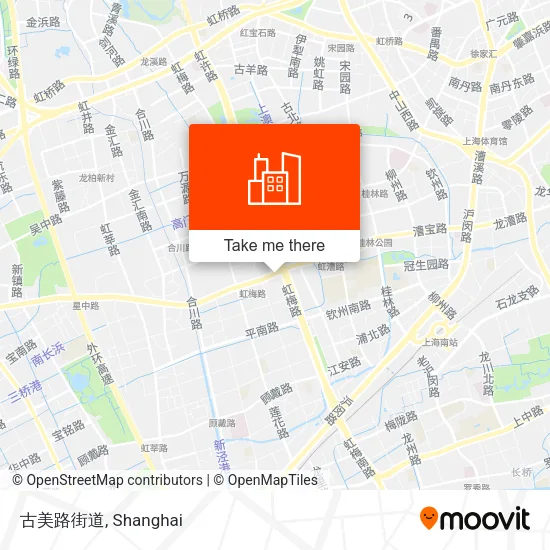 古美路街道 map