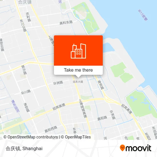 合庆镇 map