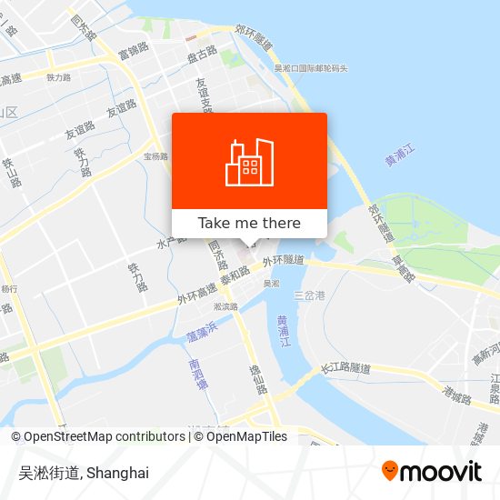 吴淞街道 map