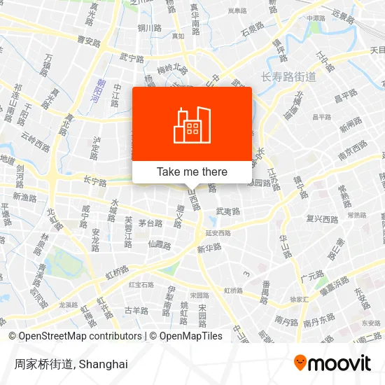 周家桥街道 map