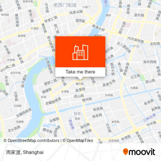周家渡 map