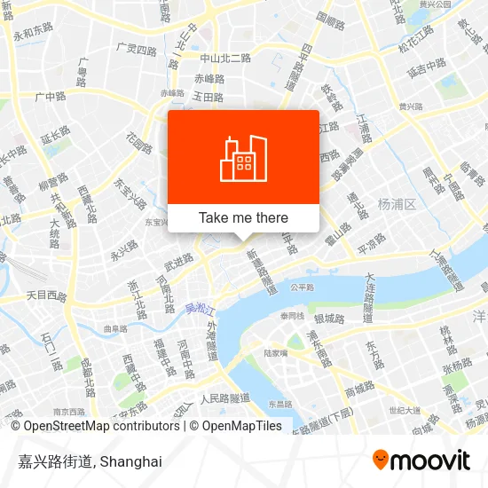 嘉兴路街道 map
