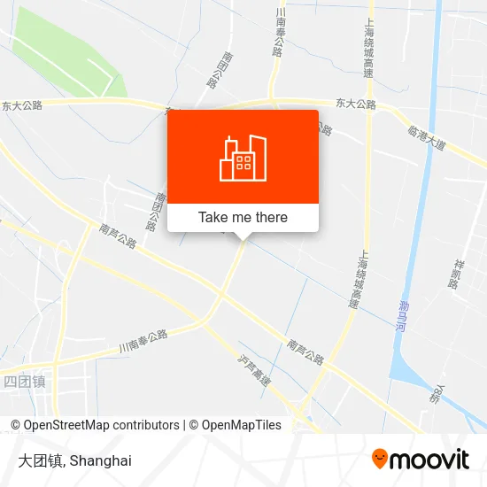 大团镇 map