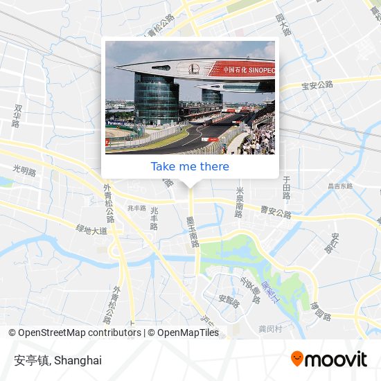 安亭镇 map