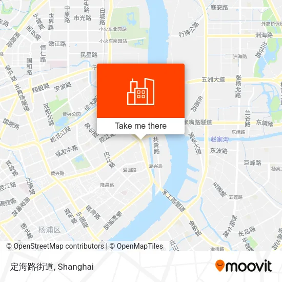 定海路街道 map
