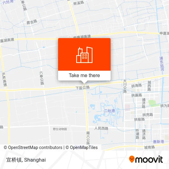 宣桥镇 map