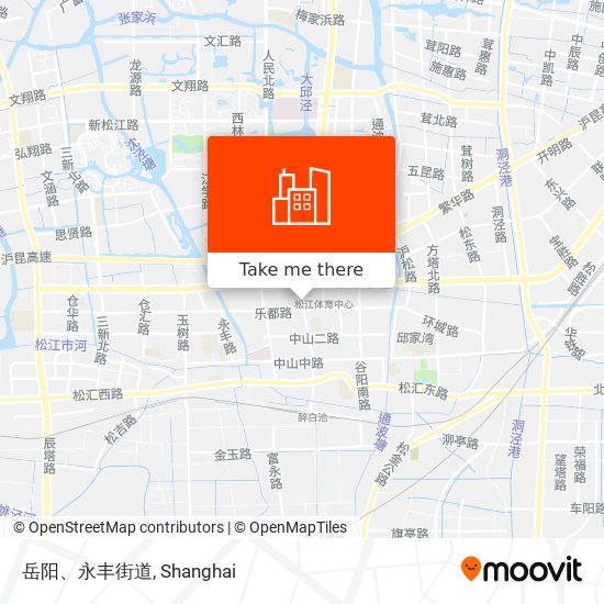 岳阳、永丰街道 map