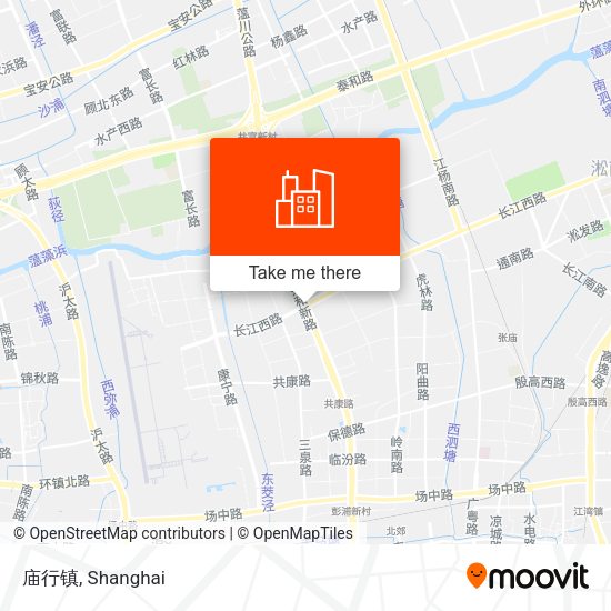 庙行镇 map