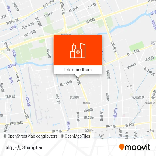 庙行镇 map
