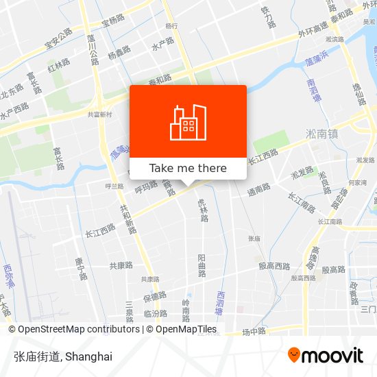 张庙街道 map