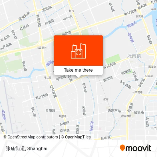 张庙街道 map