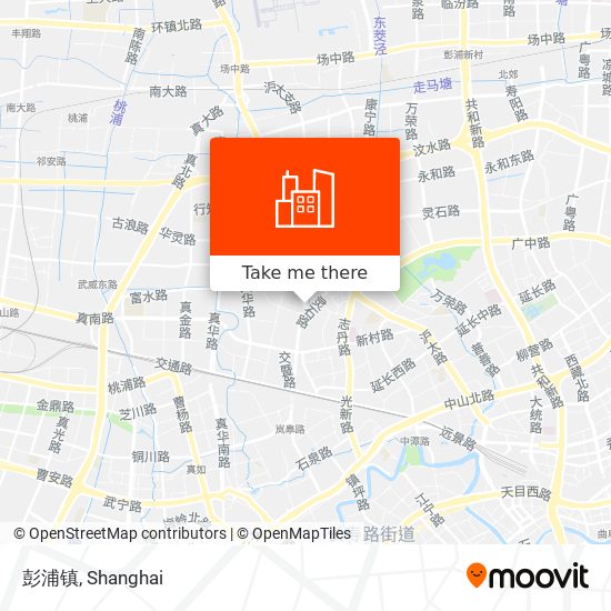 彭浦镇 map
