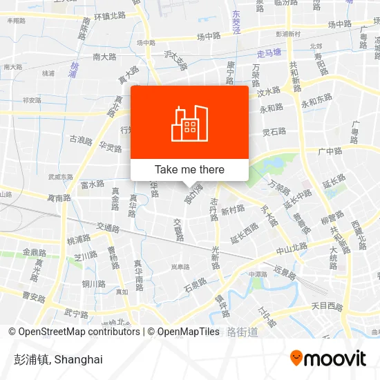 彭浦镇 map
