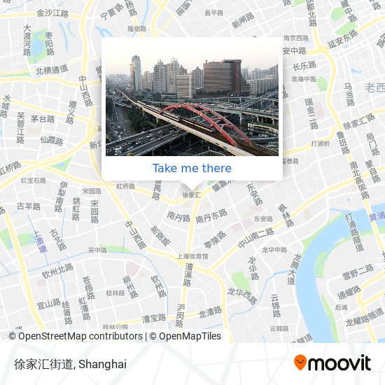 徐家汇街道 map