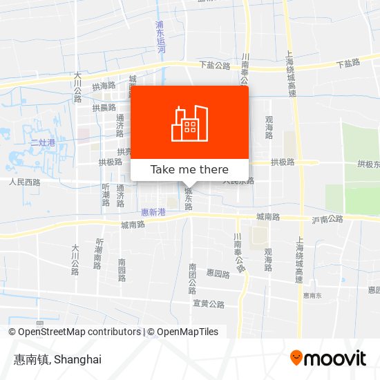惠南镇 map