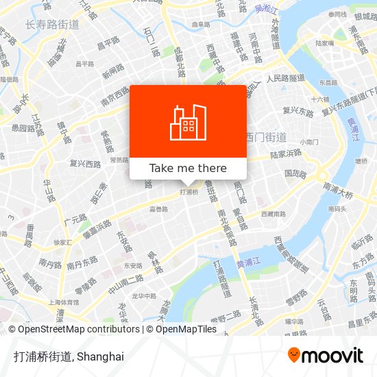 打浦桥街道 map