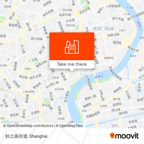 斜土路街道 map