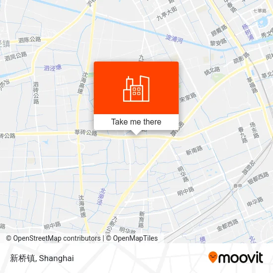 新桥镇 map