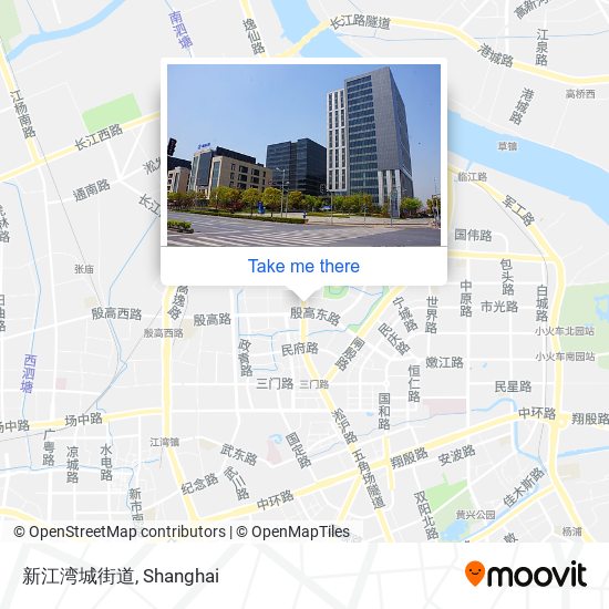 新江湾城街道 map