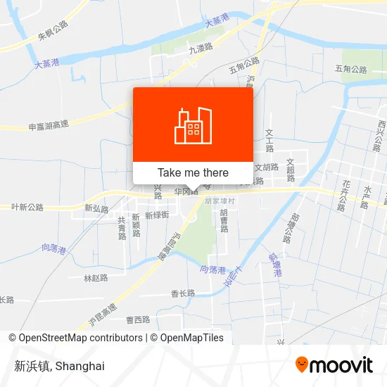 新浜镇 map
