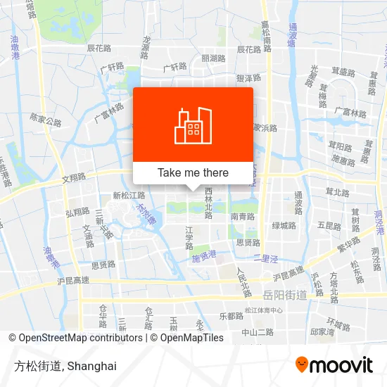 方松街道 map