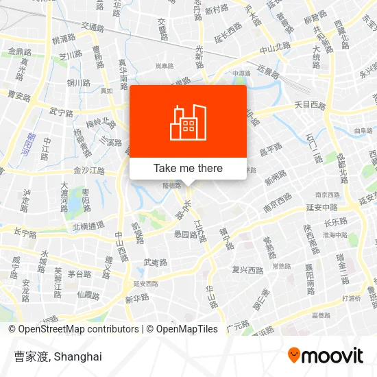 曹家渡 map