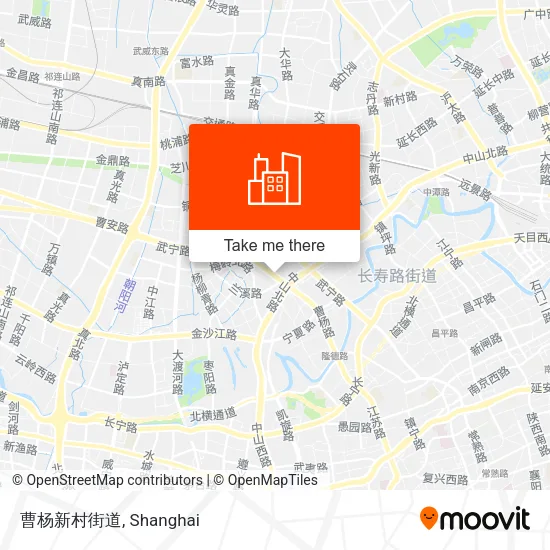 曹杨新村街道 map