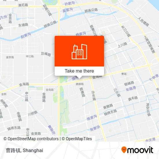 曹路镇 map