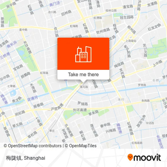 梅陇镇 map