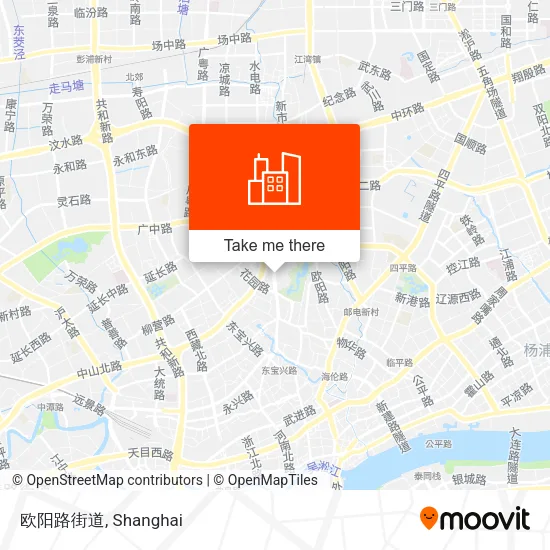欧阳路街道 map
