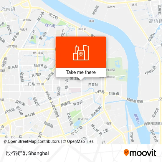 殷行街道 map