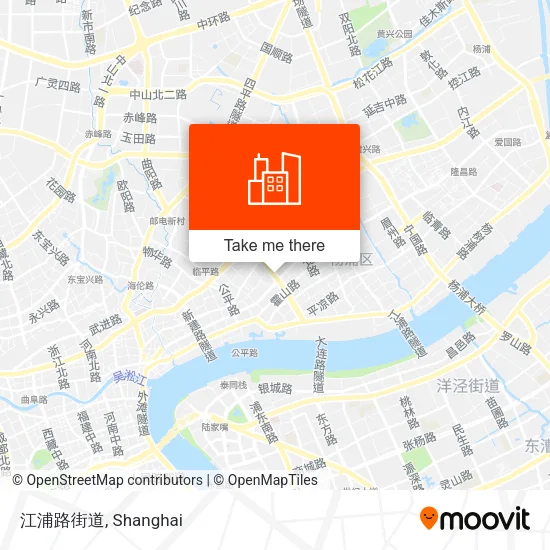 江浦路街道 map