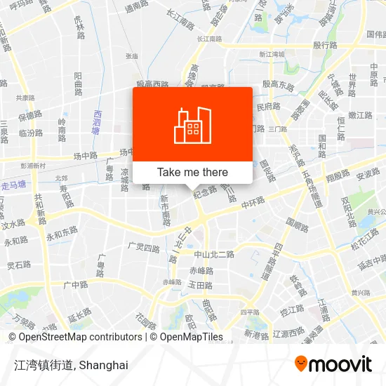 江湾镇街道 map