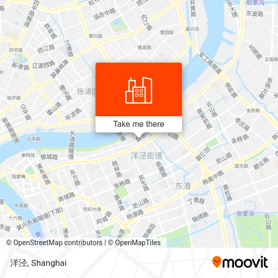 洋泾 map