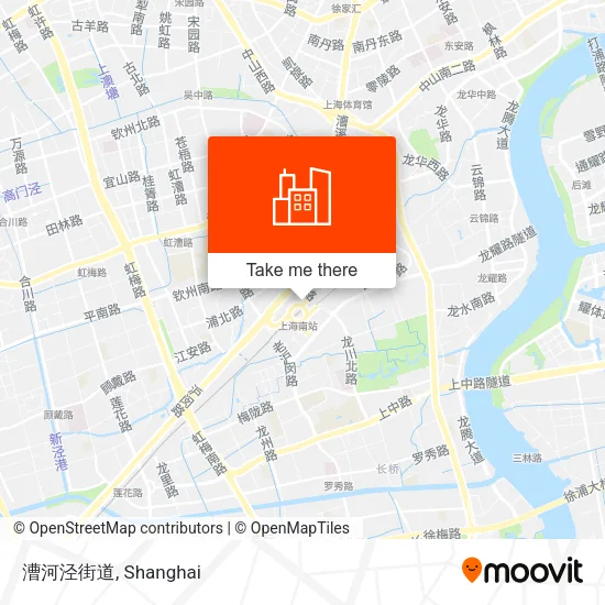 漕河泾街道 map